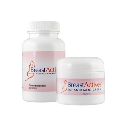 Breast Actives Breast Enhancement Cream + Tablets Combo